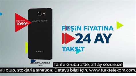 Türk telekom peşin fiyatına 6 taksit